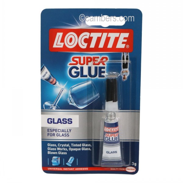 Loctite Superglue Glass Bond 3ml Tube Cambers Country Store